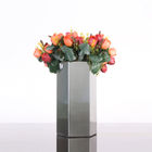 sexangle βάζο λουλουδιών επιτραπέζιου ανοξείδωτου SS201 για τη διακόσμηση σπιτιών και γραφείων